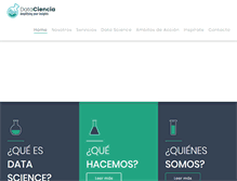 Tablet Screenshot of dataciencia.com